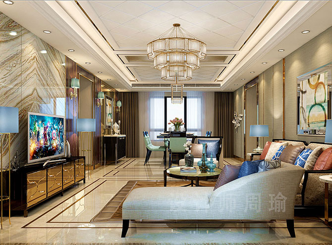 中国美女被艹逼的视频天美世纪江尚三室两厅168平装修设计效果欣赏